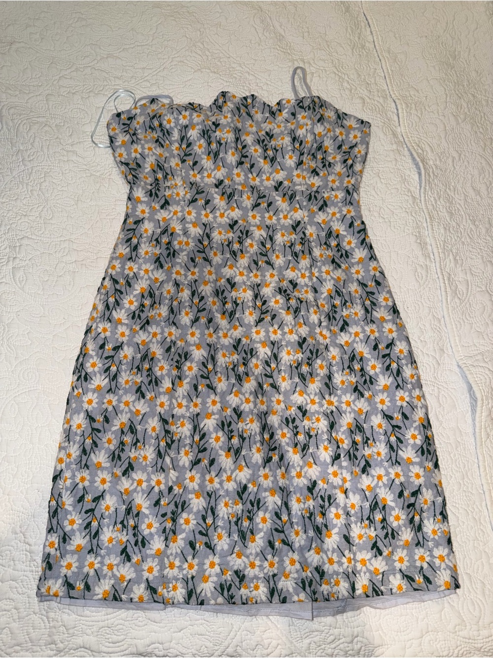 Lost + Wander Floral Daisy Print Sundress